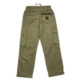 Refrigiwear Green Adjustable Waist Plain Trousers For Boys