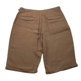 Dan John Bermuda Solid Color Adjustable Waist Brown For Boys