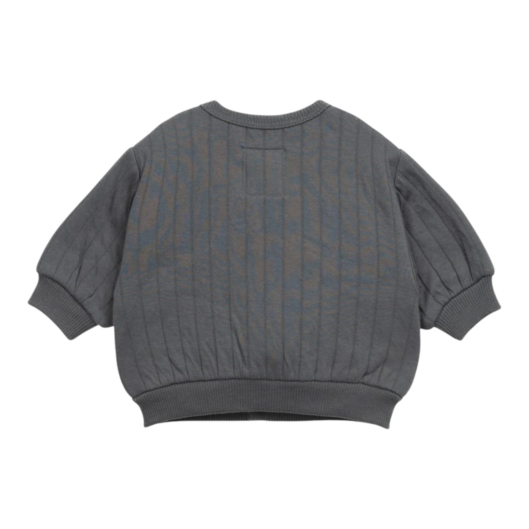 PLAY UP felpa tinta unita con bottoni Grigio per Neonata PA011AN11400 GRIGIO PLAY UP 