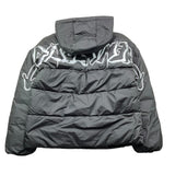 DISCLAIMER giubbino tinta unita con cappuccio e logo Nero per Bambino 24IDK58210X NERO DISCLAIMER 