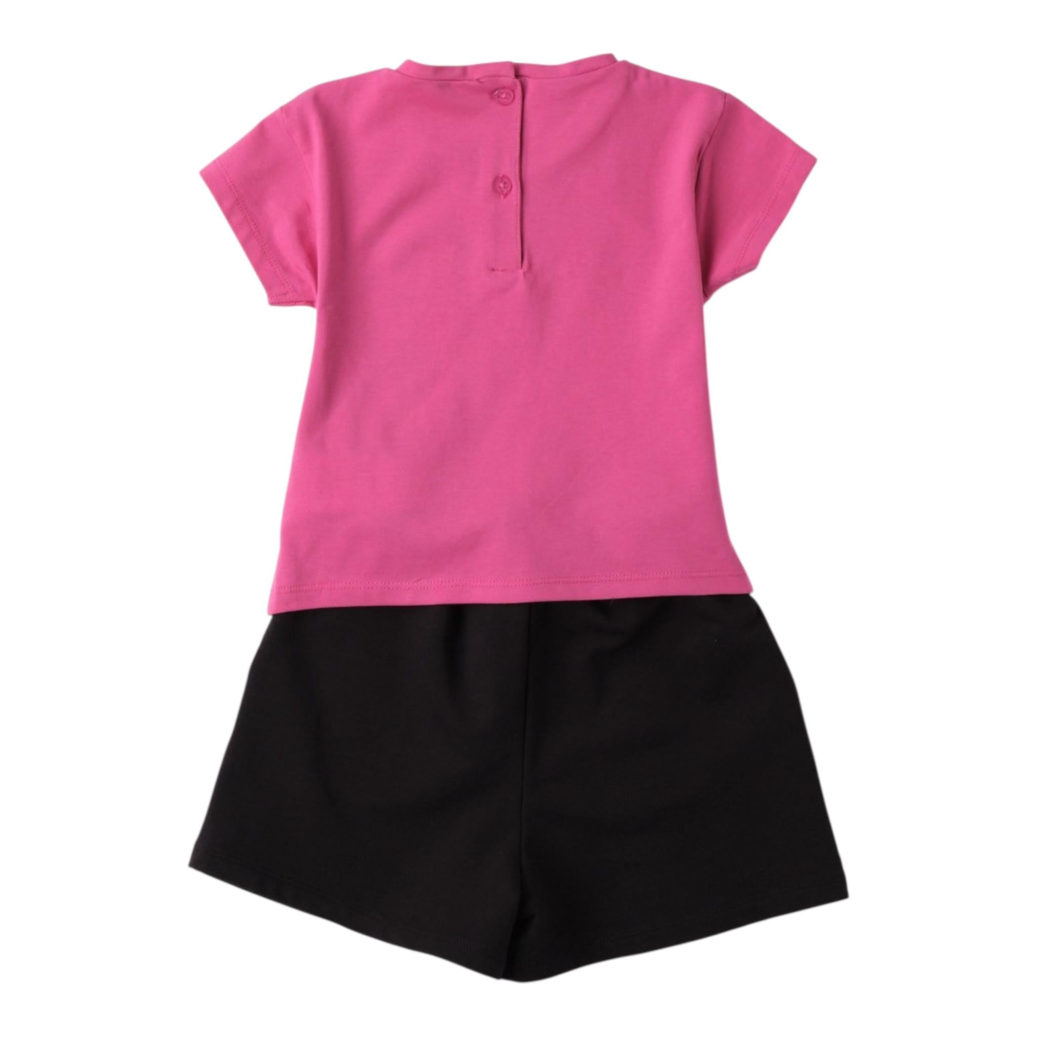 Sarabanda Completo 2 Pezzi T-Shirt-Short  per Bambina 0B255J FUXIA SARABANDA 