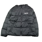 DISCLAIMER giubbino tinta unita con cappuccio e logo Nero per Bambino 24IDK58210X NERO DISCLAIMER 