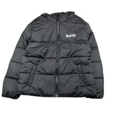 DISCLAIMER giubbino tinta unita con cappuccio e logo Nero per Bambino 24IDK58210X NERO DISCLAIMER 