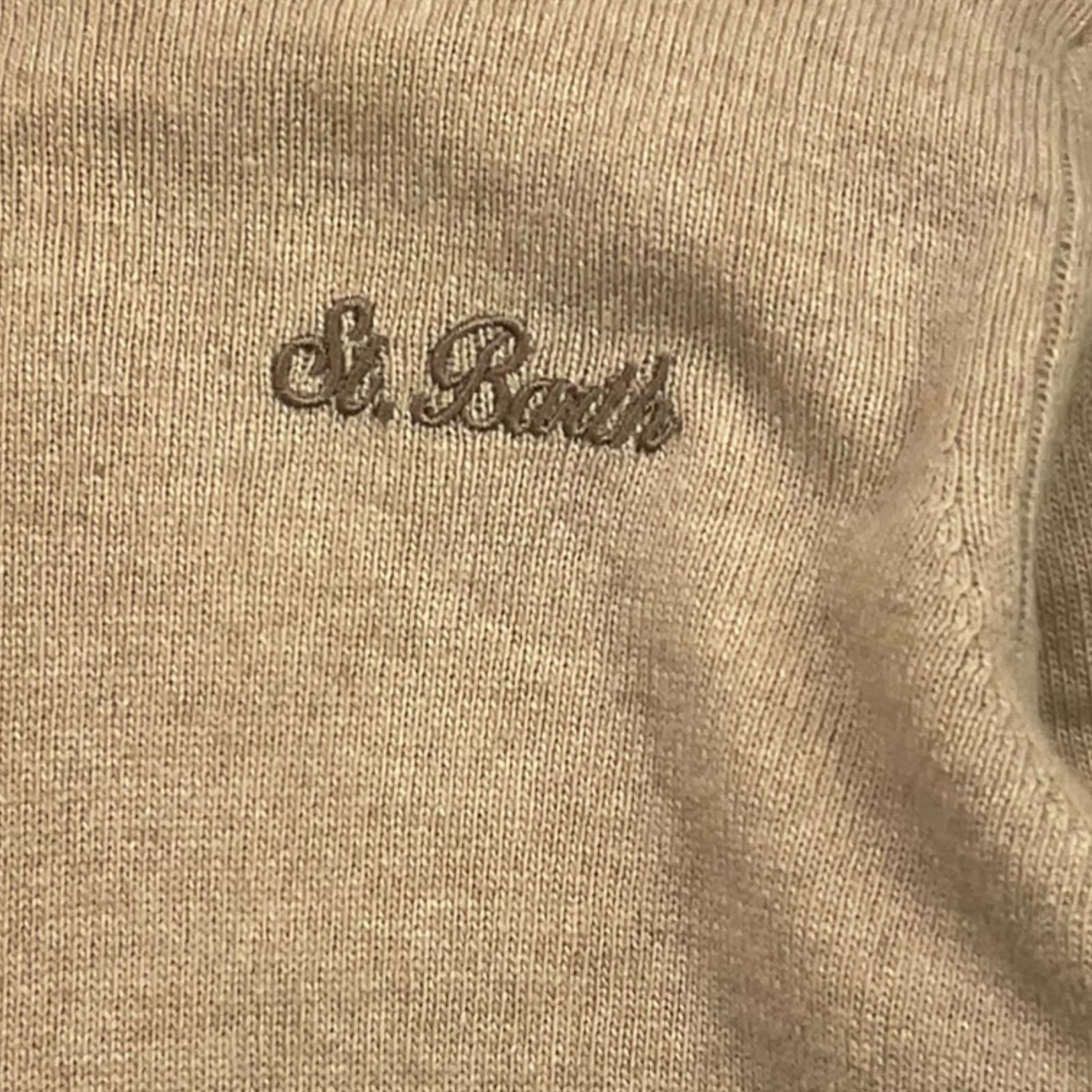 SAINT BARTH maglia tinta unita con cappuccio Sabbia per Bambino KNOLL SABBIA SAINT BARTH 