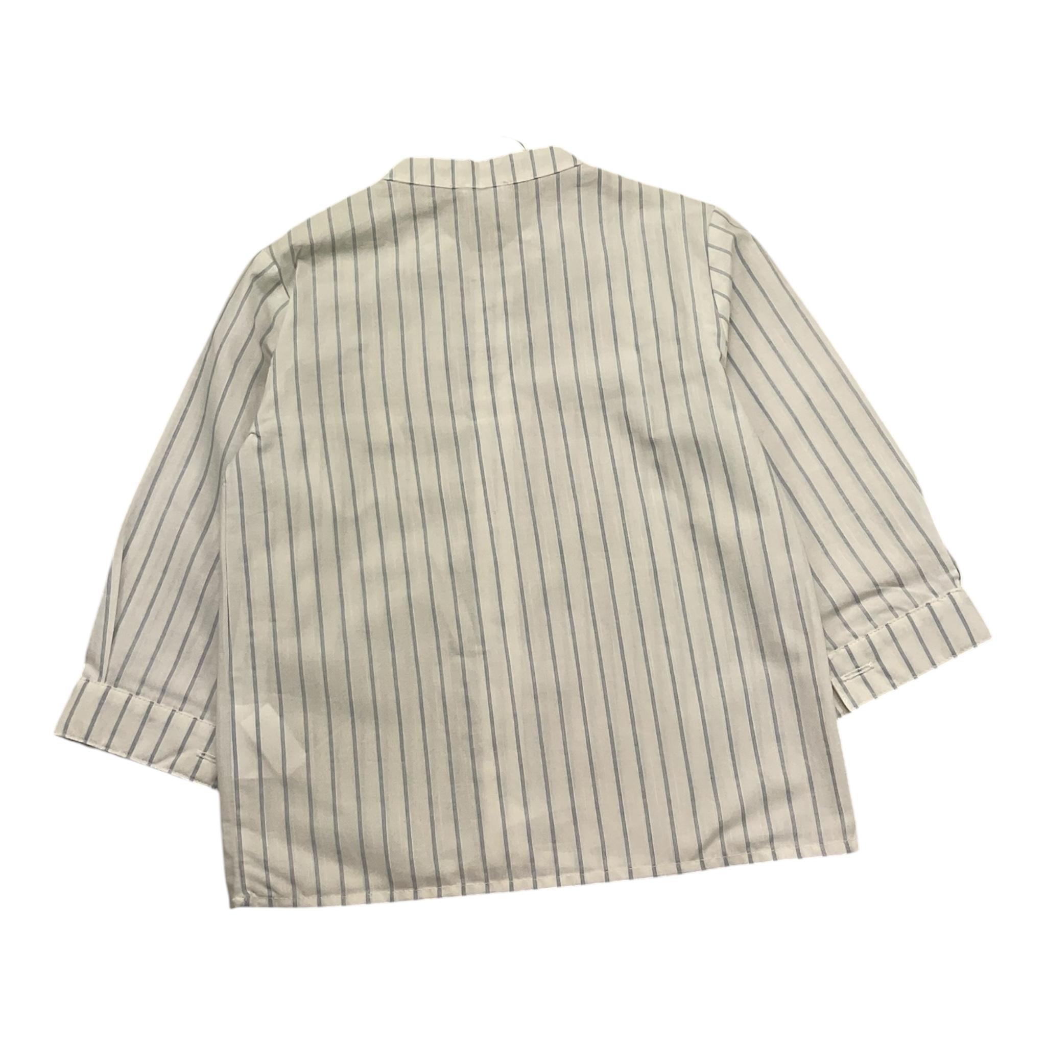 Lalalu' Camicia Manical Unga Fantasia A Righe per Neonato CTL01E BIANCO LALALU' 