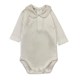 BABIDU body tinta unita con colletto Bianco per Neonato DJBFC BIANCO BABIDU 
