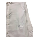 MANUEL RITZ camicia manica lunga con ricamo logo,tinta unita Bianco per Bambino MR1537 BIANCO MANUEL RITZ 