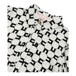 ELISABETTA FRANCHI camicia manica lunga tinta unita con stampa logo Panna per Bambina EFCA230 PANNA ELISABETTA FRANCHI 