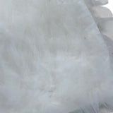 Nunzia Corinna Abito Giromanica Tinta Unita con Tulle per Bambina NJ2016149 BIANCO NUNZIA CORINNA 