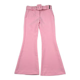 Marc Ellis Pantalone Modello A Zampa Tinta Unita per Bambina JMJPT01164 ROSA MARC ELLIS 