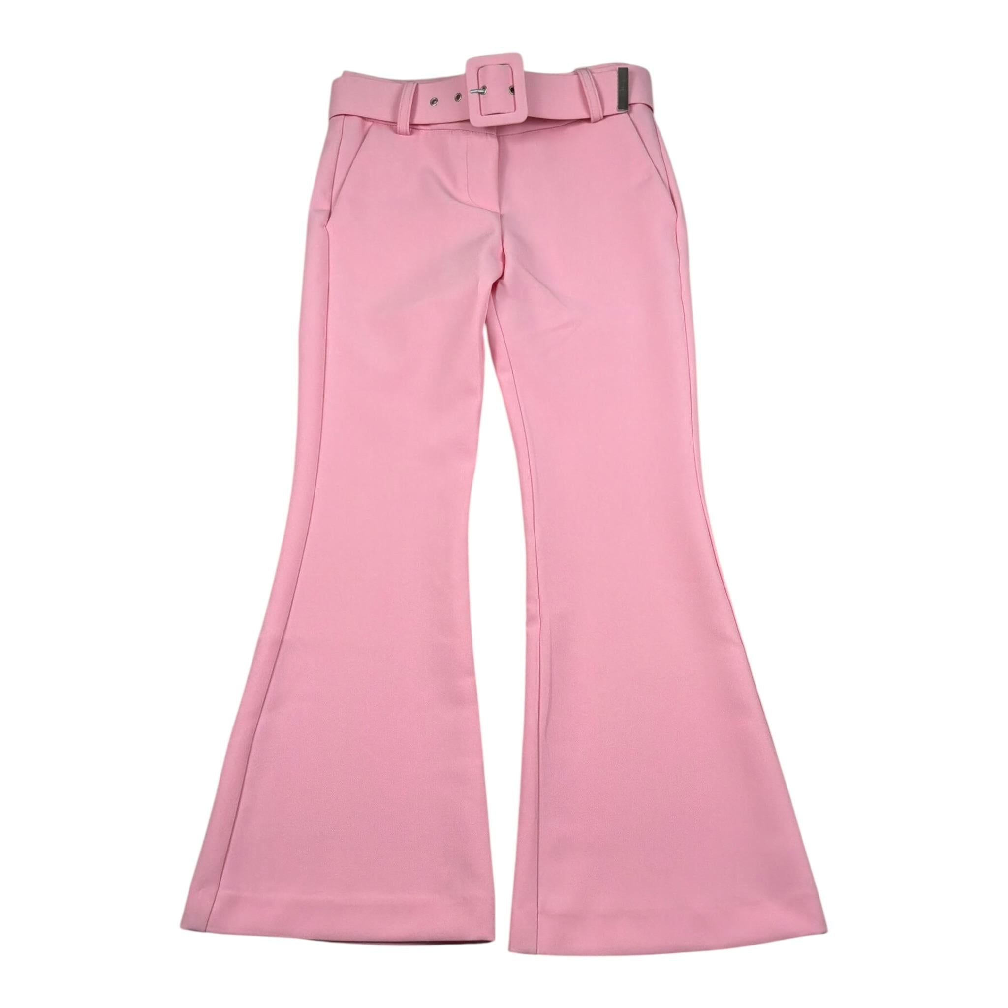 Marc Ellis Pantalone Modello A Zampa Tinta Unita per Bambina JMJPT01164 ROSA MARC ELLIS 
