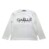 GAELLE shirt girocollo tinta unita con stampa Bianco per Bambina 2741M00316X BIANCO GAELLE 