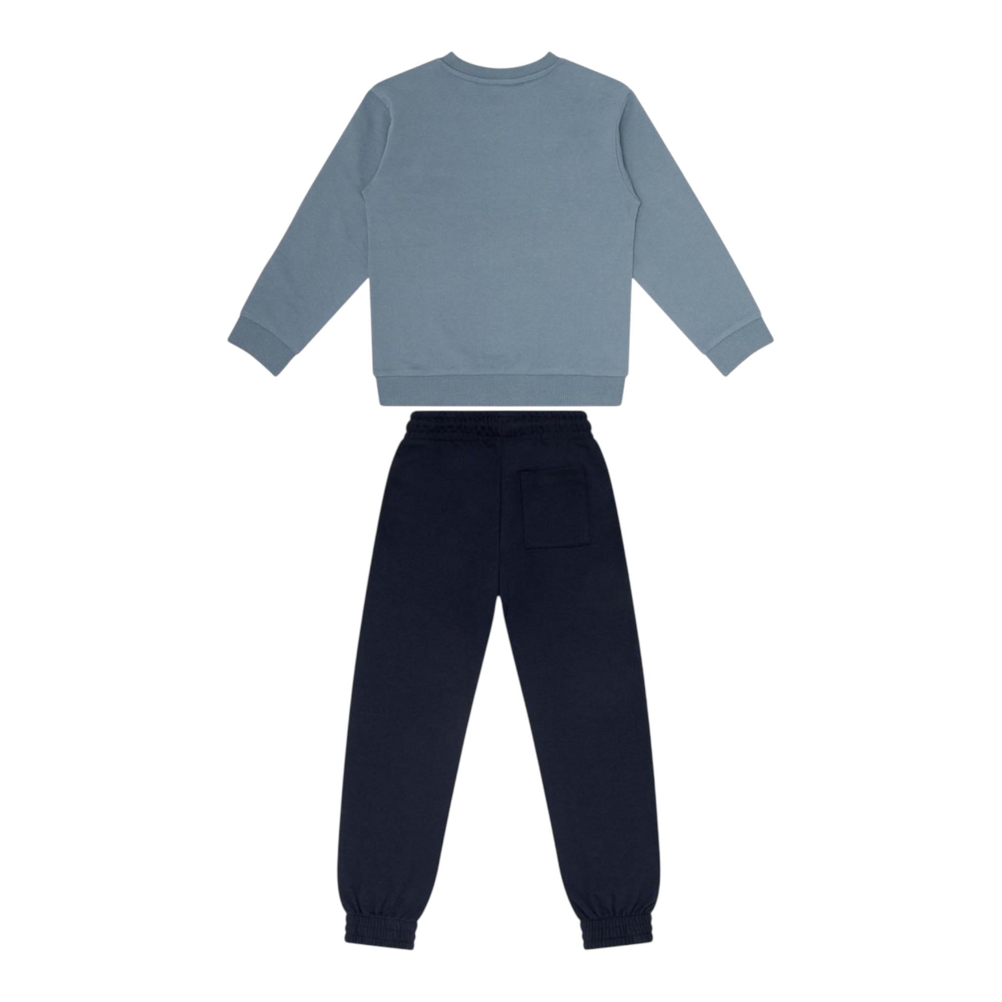 MAYORAL completo 2pz felpa-pantalone bicolore Grigio per Bambino 4883X GRIGO MAYORAL 
