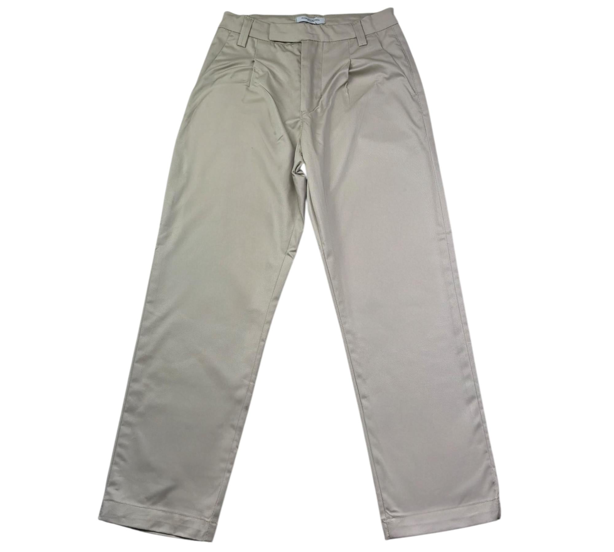 Paolo Pecora Pantalone Tinta Unita con Girovita Regolabile per Bambino PP4259 BEIGE PAOLO PECORA 