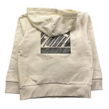 CESARE PACIOTTI felpa cn zip e cappuccio tinta unita Panna per Bambino COMP5314JJ PANNA CESARE PACIOTTI 