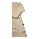 PETIT INDI tutina manica lunga tinta unita Panna per Neonato AW24B1202 PANNA PETIT INDI 