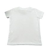 Mousse T-Shirt Girocollo Tinta Unita con Stampa per Neonato DINOBEACHXN BIANCO MOUSSE 
