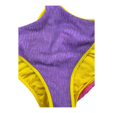 4Giveness One Piece Swimsuit Tricolore With Multicolor Straps For Girls