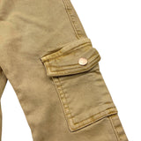 MAYORAL jeans tinta unita modello zampa Beige per Bambina 4543X BEIGE MAYORAL 