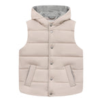 ELEVENTY giubbin tinta unita modello smanicato Beige per Bambino ET2Q02 BEIGE ELEVENTY 