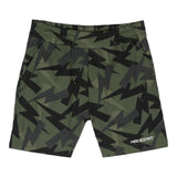 Neil Barrett Bermuda Print Fantasy With Elastic Waist Green For Boys