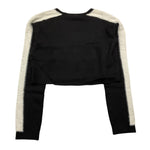 LIU JO maglia gircollo tinta unita cn profili maniche in contrasto Nero per Bambina GF4135MXX NERO LIU JO 