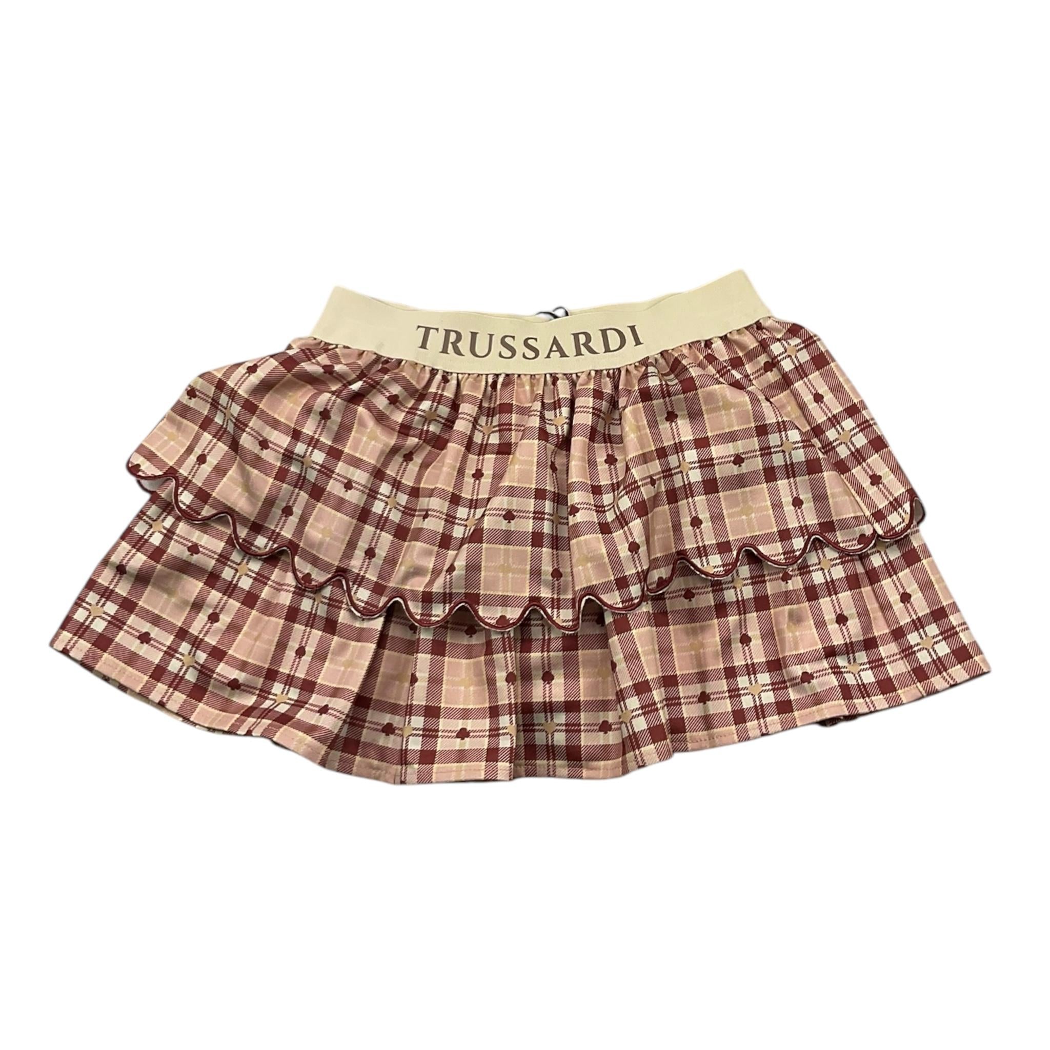 TRUSSARDI gonna stampa fantasia con elastico in vita Multicolor per Bambina TGA25125GO MULTICOLOR TRUSSARDI 