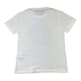 Versace Plain Glitter T-Shirt White For Girls