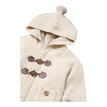 MAYORAL cappottino tinta unita con cappuccio Panna per Neonato 2303 PANNA MAYORAL 