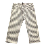 J.O. Milano Pantalone Fantasia A Righe  per Neonato 174I1 BIANCO J.O. MILANO 