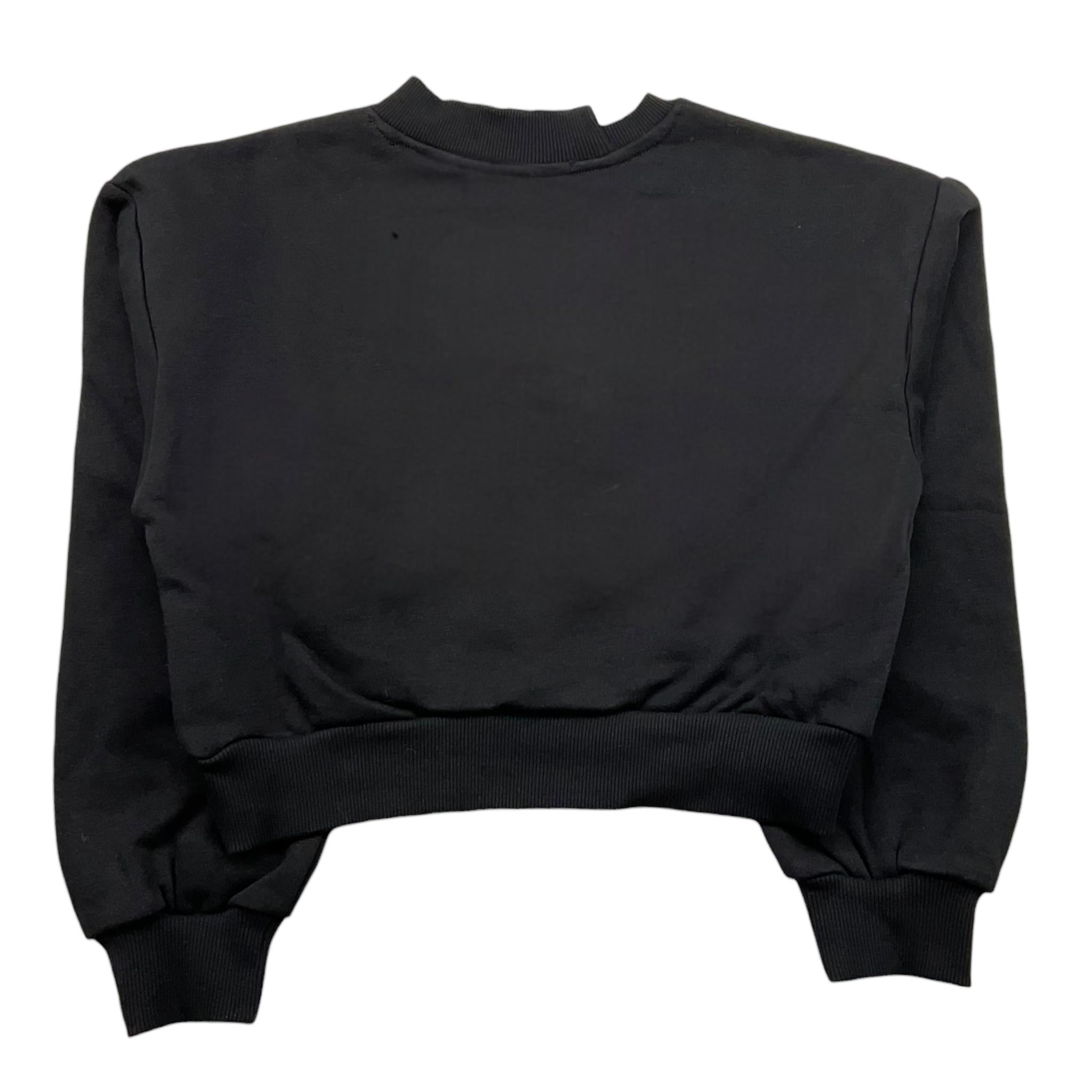 RELISH felpa chiusa gircollo tinta unita  Nero per Bambina RGA2401033023 NERO RELISH 