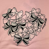 MOSCHINO abito modello felpa tinta unita con stampa Rosa per Bambina HAV0GY ROSA MOSCHINO 