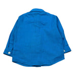 Manuel Ritz Camicia Manica Lunga Tinta Unita per Neonato MR2580N BLU MANUEL RITZ 