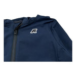K-Way Giubbino Tinta Unita con Zip E Cappuccio per Bambino K4133FW BLU K-WAY 