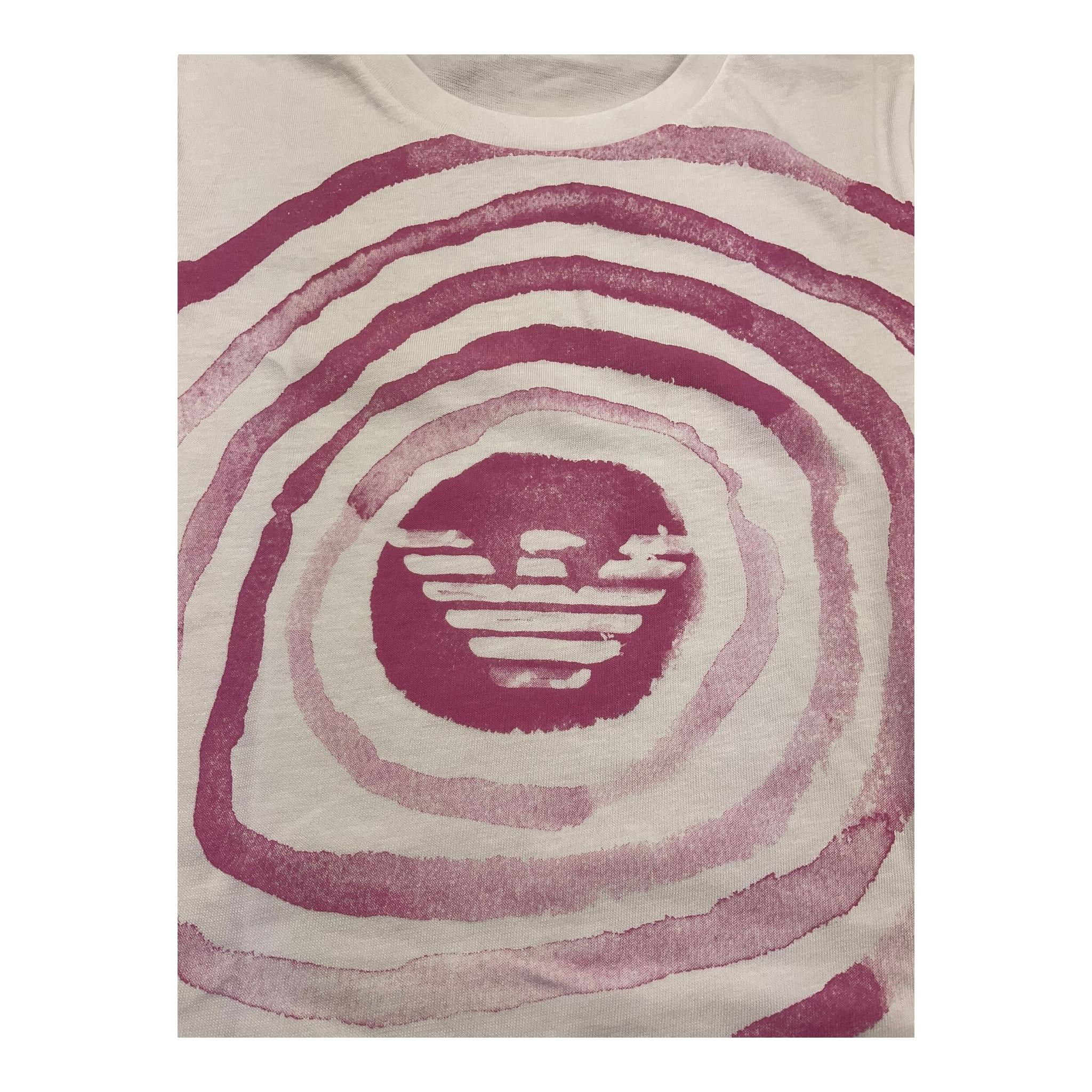 Emporio Armani T-Shirt Girocollo Tinta Unita con Ricami Logo per Bambina 3RD3D01 BIANCO EMPORIO ARMANI 