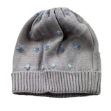 Baby Lord Plain Hat With Beige Embroidery For Newborn