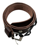 Paolo Pecora Cintura Tinta Unita  per Bambino PP4391 MARRONE PAOLO PECORA 