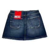 Diesel Denim Skirt Solid Blue For Girls