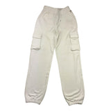 MANILA GRACE pantalone tinta unita con elastico in vita Bianco per Bambina MG2337 BIANCO MANILA GRACE 