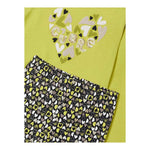 MAYORAL completo 2 pezzi shirt-leggins fantasia  Verde per Bambina 471361 VERDE MAYORAL 