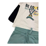 GUESS completo 2 pezzi shirt-pantalone Bianco per Neonato I4YG15AK8HM3 BIANCO GUESS 