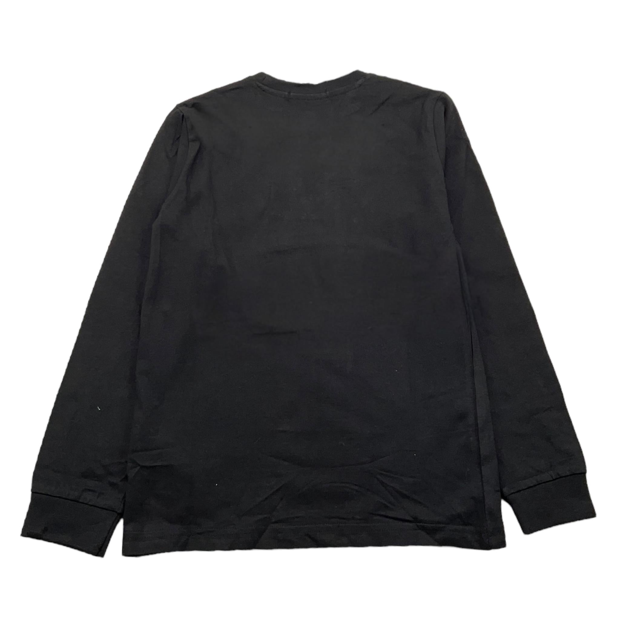 NEVER TOO shirt girocollo tinta unita con stampa Nero per Bambino NT2164BX NERO NEVER TOO 