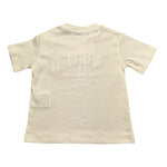 Cesare Paciotti T-Shirt Girocollo Tinta Unita con Stampa per Neonato TSP5155B PANNA CESARE PACIOTTI 