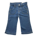 MAYORAL jeans tinta unita con borchie a forma di cuore Blu per Neonata 2547 BLU MAYORAL 