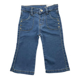 MAYORAL jeans tinta unita con borchie a forma di cuore Blu per Neonata 2547 BLU MAYORAL 