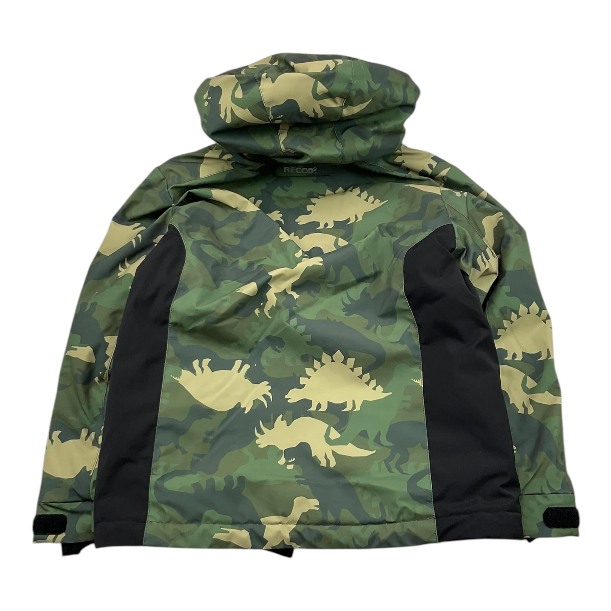 SAINT BARTH giubbino da neve bicolore con fantasia militare Verde per Bambina WLD0001 VERDE SAINT BARTH 