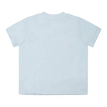 Kenzo T-Shirt Girocollo Tinta Unita con Stampa per Neonato K60977 AZZURRO KENZO 
