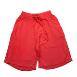 Make Bermuda Solid Color With Elastic Waist Coral For Boys
