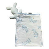 Le Bebe Coperta Tinta Unita con Pupazzo per Neonato LBB5254 BIANCO LE BEBE 