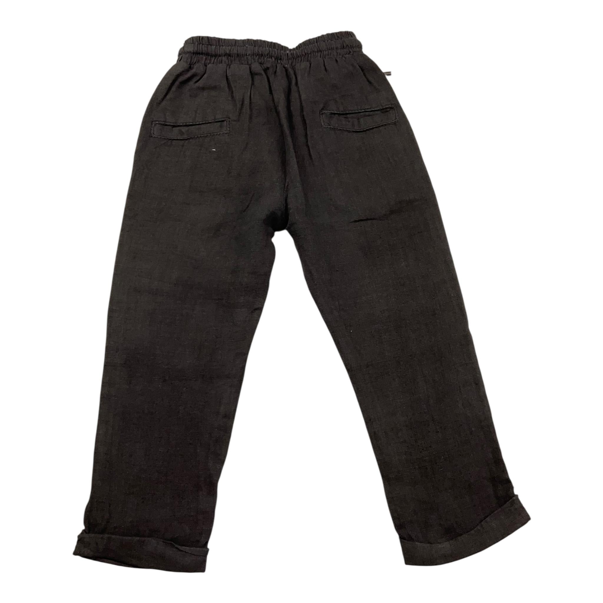 Shako' Pantalone Tinta Unita con Elastico In Vita per Neonato PSK0394BN NERO SHAKO' 